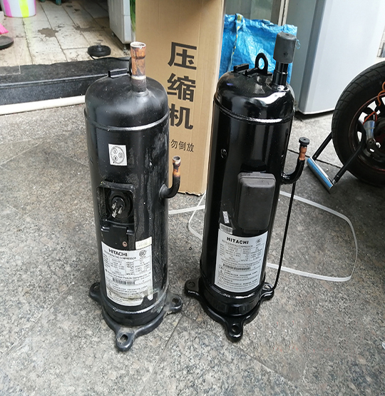 马龙中央空调压缩机的更换维修